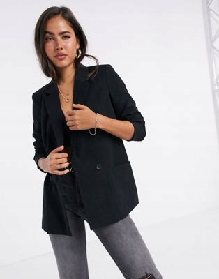 VERO MODA MARYNARKA DAMSKA CASUAL CZARNA 36 ZAA