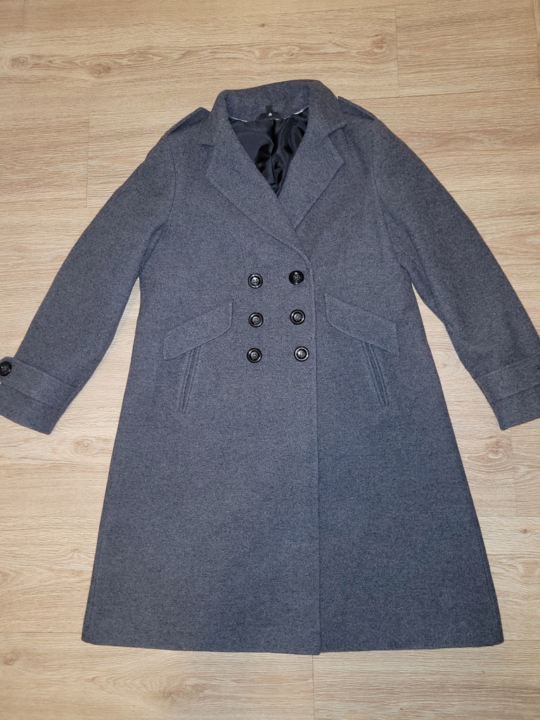 Płaszcz wełn-kaszmirowy Marks&Spencer 16/XXL