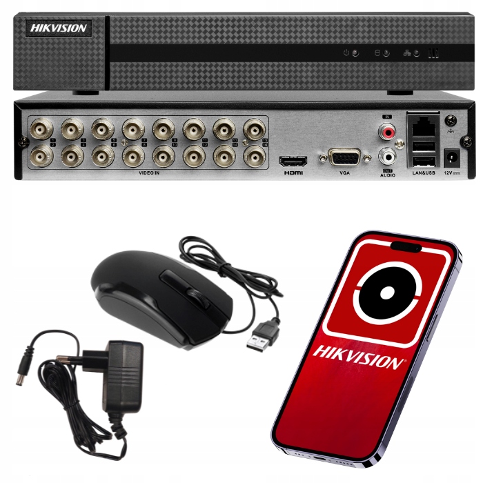 REJESTRATOR HIKVISION NA 16 KAMER MONITORINGU 4MP - 12629918195 ...