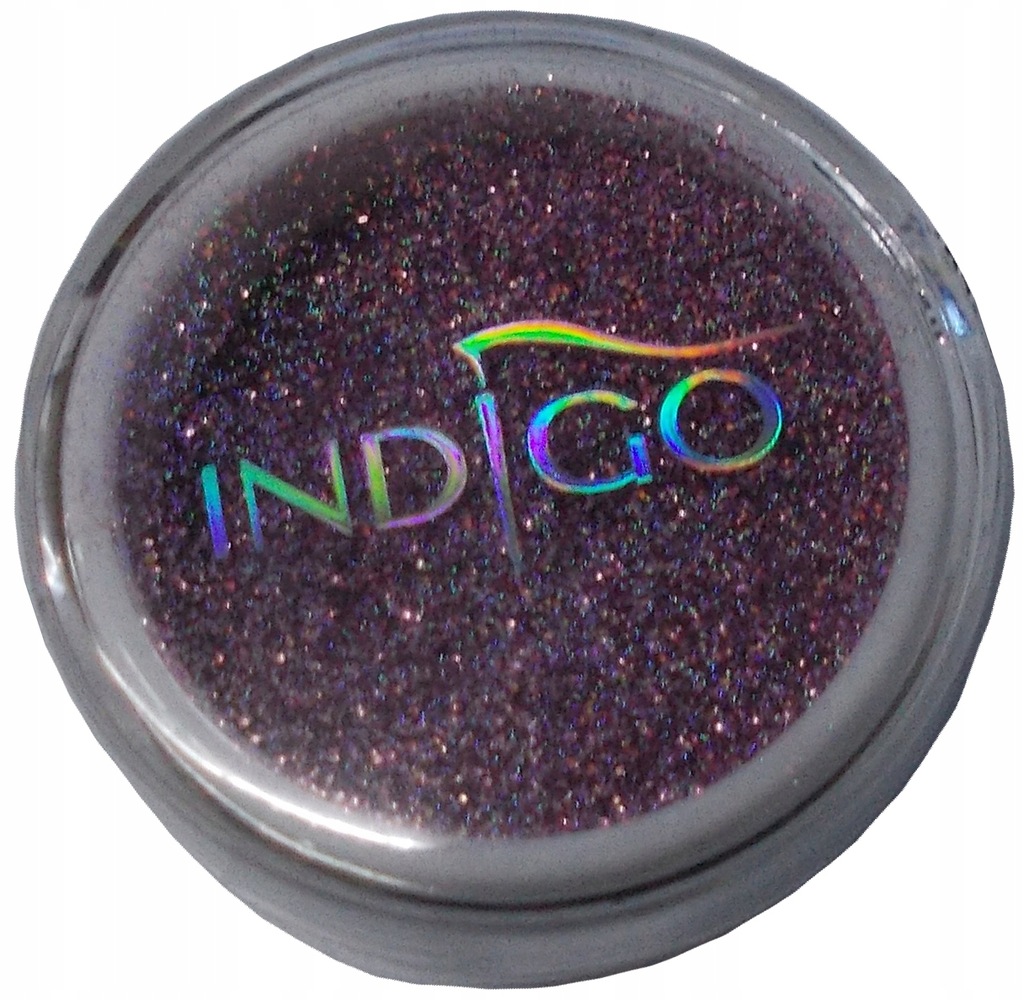 Indigo Efekt Holo Fuksja Fuchsia pyłek brokat róż