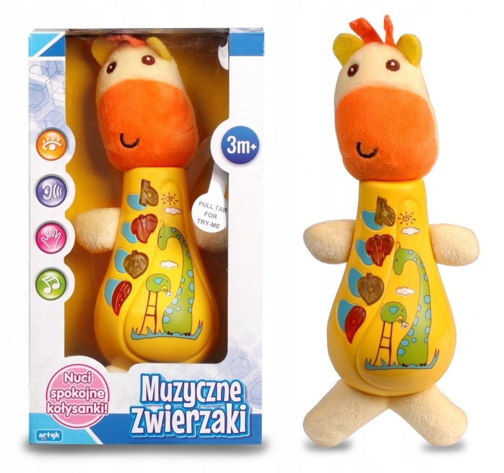 Zabawka muzyczna - Żyrafa E-EDU
