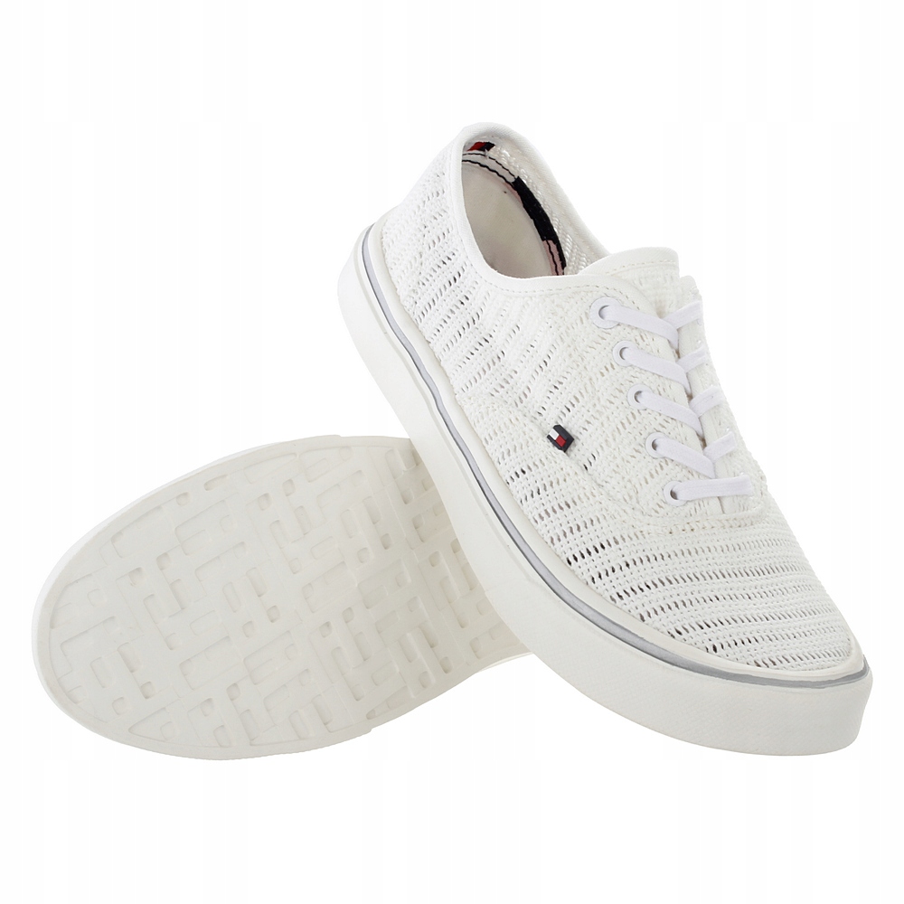 BUTY TOMMY HILFIGER DAMSKIE TENISÓWKI SPORTOWE 39