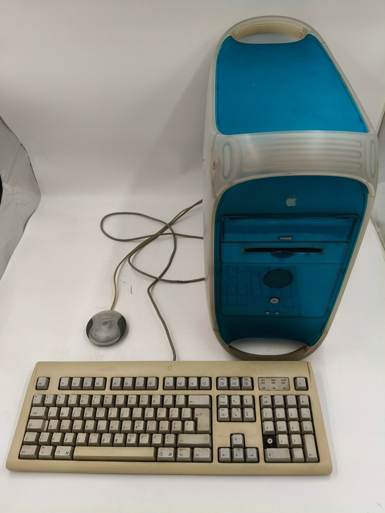 Komputer PC Apple Power Macintosh G3 Retro + Klawiatura +Mysz iMac MAC 1999
