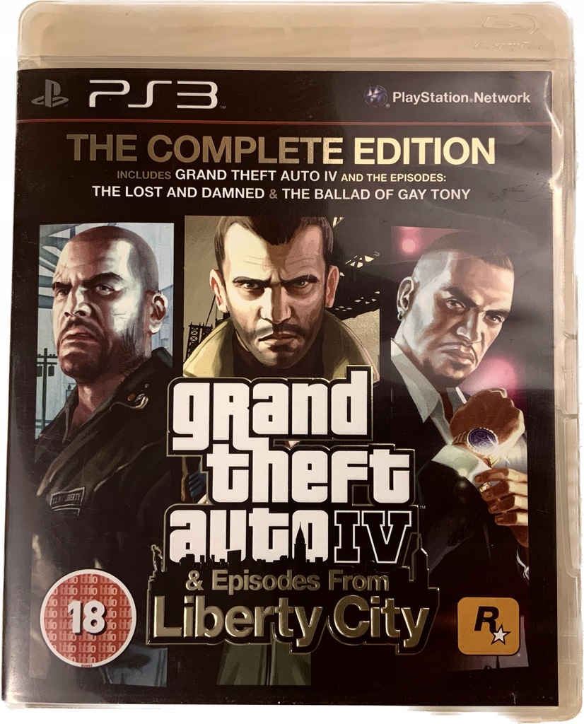 Купить GTA 4 GRAND THEFT AUTO IV COMPLETE EDITION очень хороший диск ...