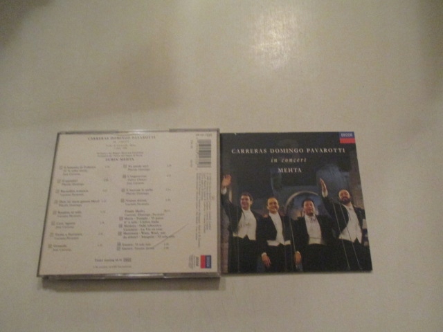 CARRERAS DOMINGO PAVAROTTI-In cocncert-CD