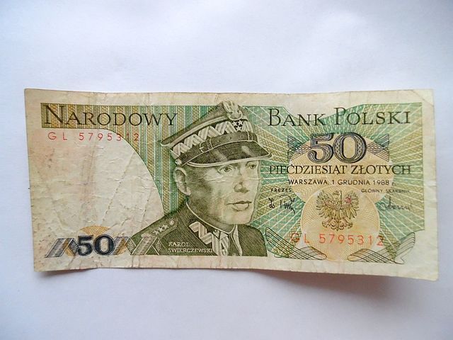 50 złotych 1988 r ser.GL