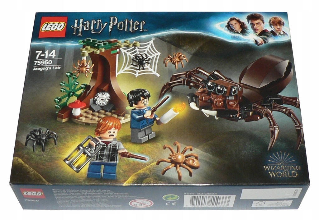 Lego 75950 - Harry Potter - Legowisko Aragoga !!! - 8240070698 - oficjalne archiwum Allegro