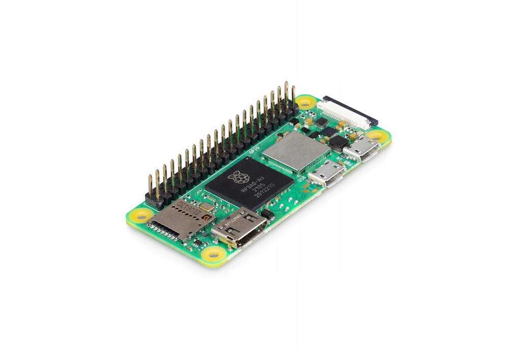 Raspberry Pi Zero 2 Wh - z wstępnie lutowanymi