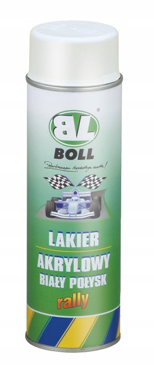 Bl Lakier do Plastiku w sprayu BIAŁY POŁYSK 0,5L