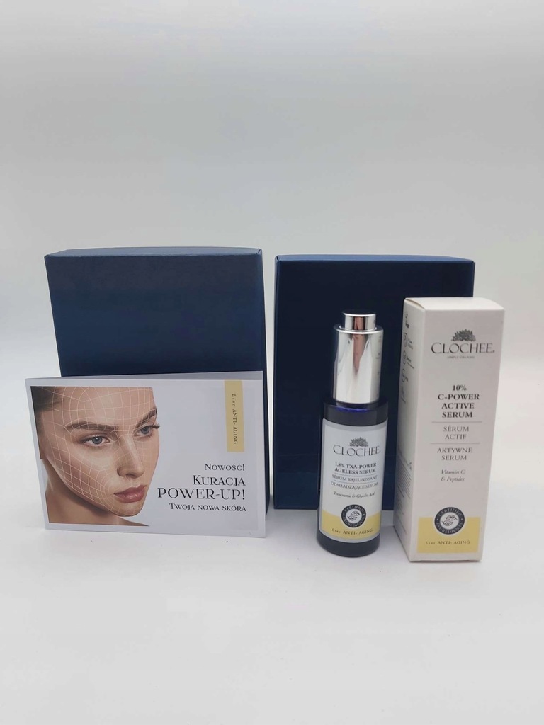 Zestaw Clochee Serum Aktywne+ Odmłodzające