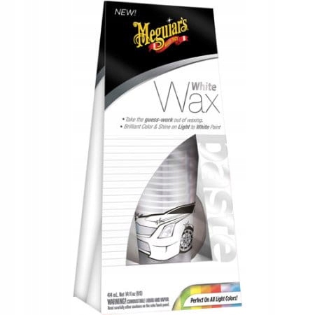 MEGUIARS WHITE WAX 198G wosk samochodowy okazja