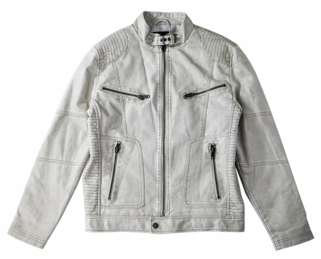 SMOG New Yorker KURTKA Męska Młodzieżowa EKO SKÓRA - 12927507425 ...