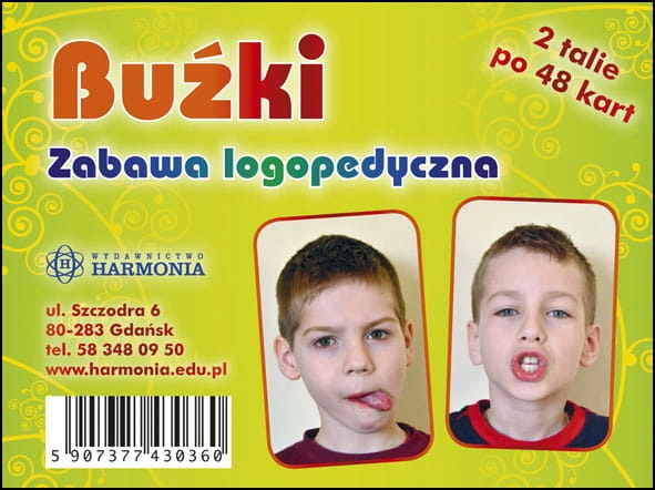 BUŹKI ZABAWA LOGOPEDYCZNA - OPRACOWANIE ZBIOROWE