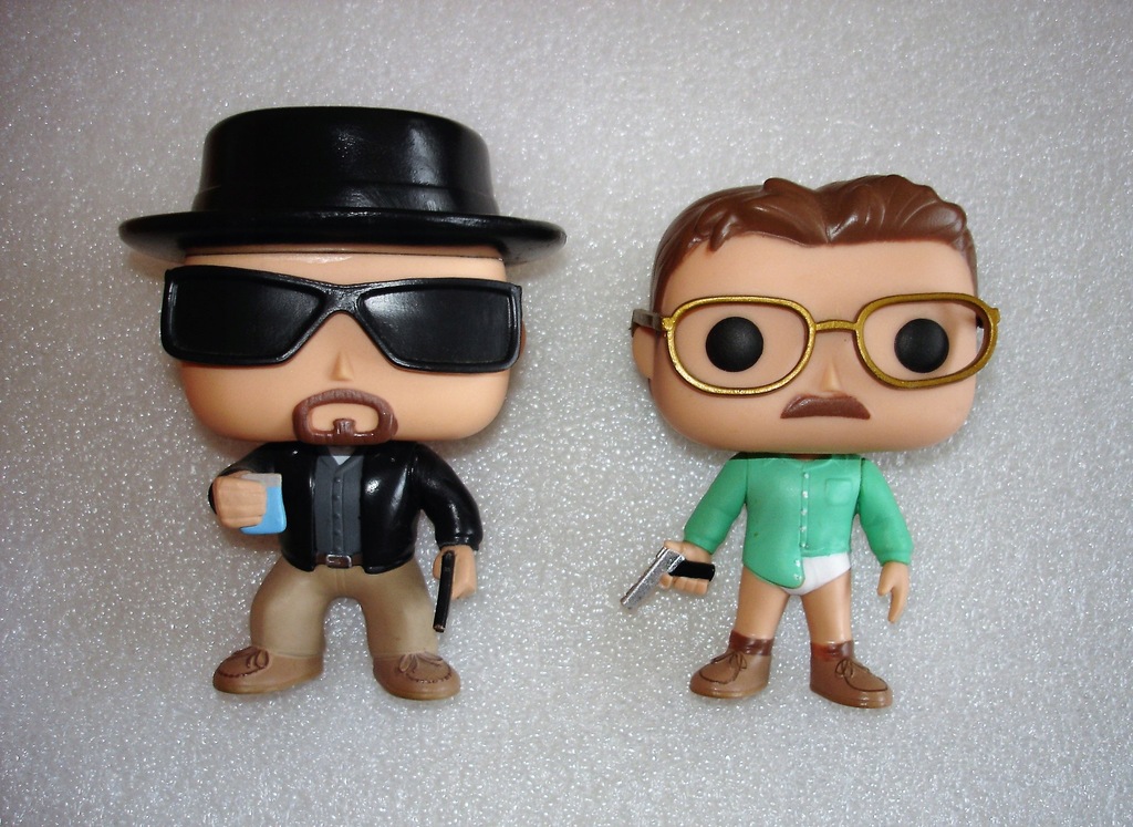 WALTER WHITE + HEISENBERG Breaking Bad FUNKO POP