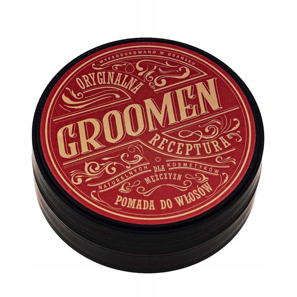 Groomen Fire - Wodna pomada do włosów 120g