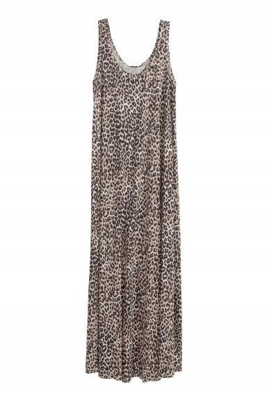 26K099 H&M__XXZ MAXI SUKIENKA ANIMAL PRINT__M