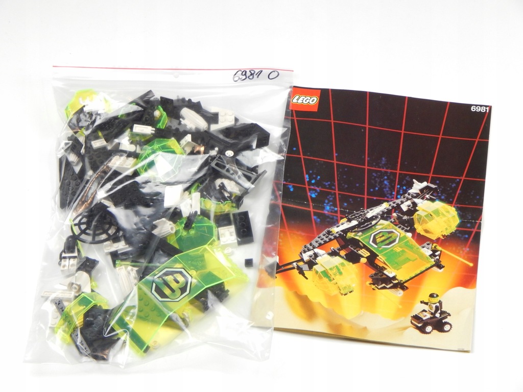 LEGO SET 6981 SPACE BLACKTRON 1 Z INSTRUKCJA