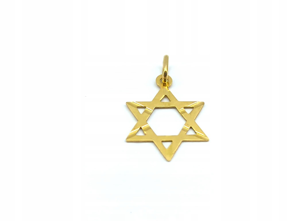 Zawieszka złota próba 585, waga 0,74g / 6-ramienna gwiazda