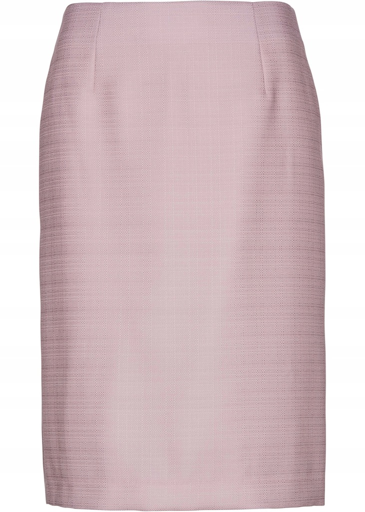 Z2753 SPÓDNICA OŁOWKA BOUCLE JASNY RÓŻOWY R.36