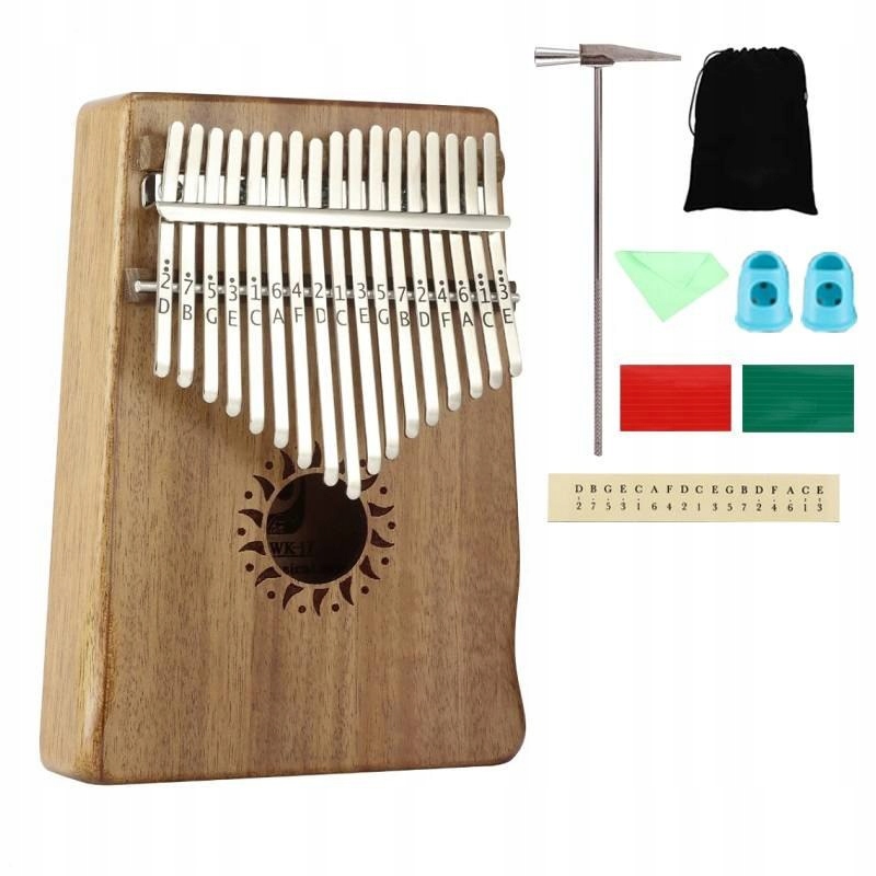 Kalimba instrument afrykański pianino zanza mbira