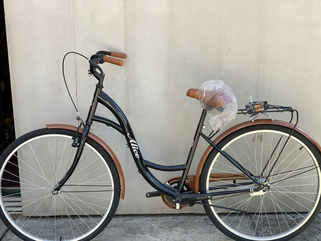 Rower miejski 28 GOETZE ALICE damski NOWY czarbrą 12142589949