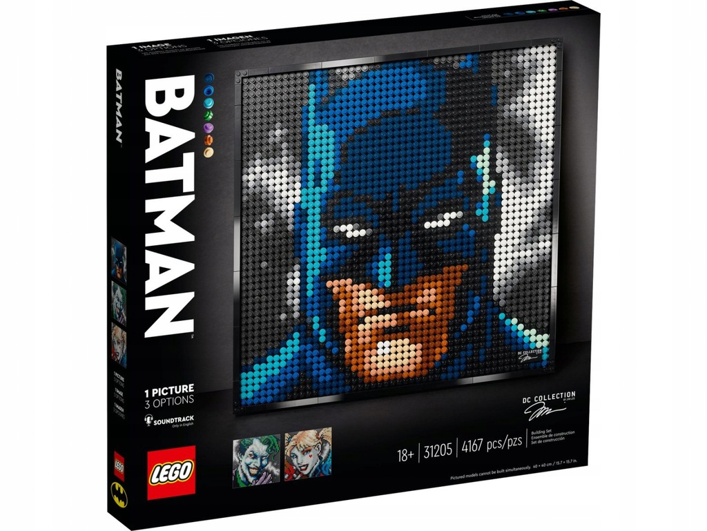 LEGO 31205 ART Batman Jima Lee kolekcja