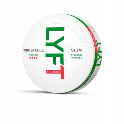 LYFT Winter Chill Extra Strong - Beztytoniowy snus