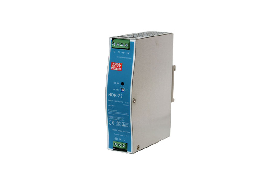 MEAN WELL NDR-75-12 ZASILACZ DIN 75,6W 12VDC 6,3A