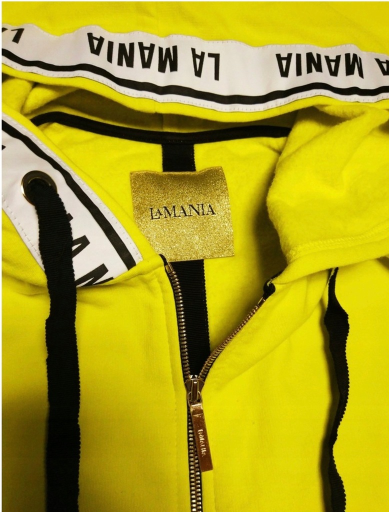 LaMania La Mania bluza cytrynowa 8844557431 oficjalne archiwum Allegro