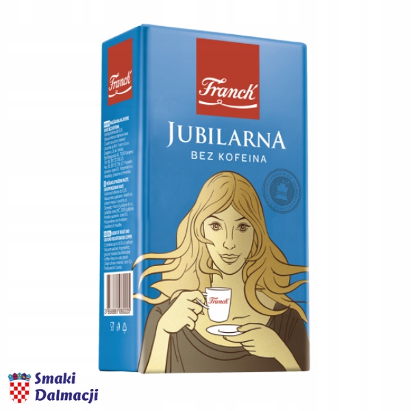 Kawa mielona Jubilarna bez kofeiny 250g Franck