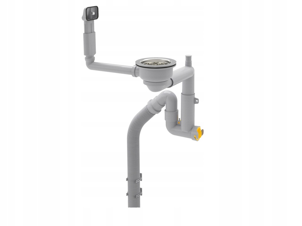 IKEA LILLVIKEN SYFON-ODPŁYW DO ZLEWU 1-komorowego