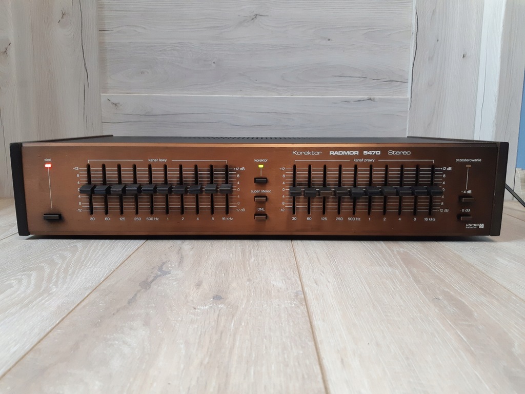 Korektor Radmor 5470 Stereo Unitra !! Stan BDB !