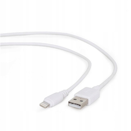 Kabel Lightning 4-pin USB Typ A 1m do Apple - Biały