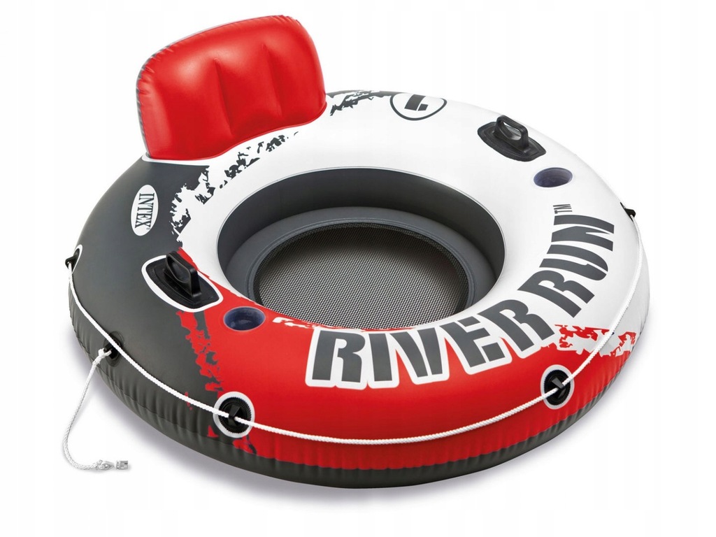Koło do pływania River Run 135 cm 2 uchwyty Intex