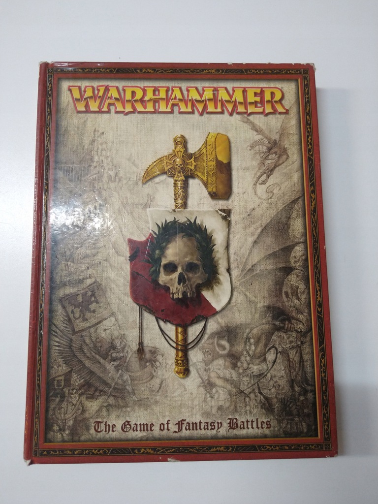 Księga z zasadami Warhammer 7 edycja