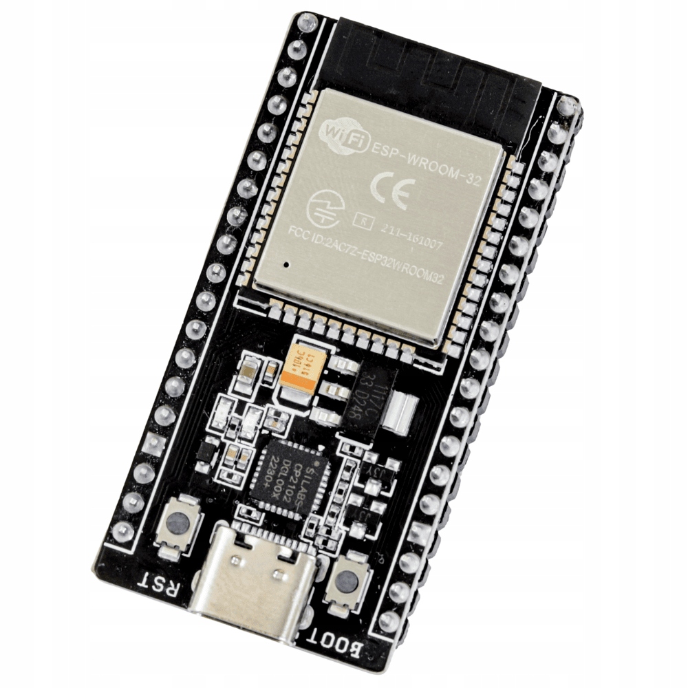 ESP-32S ESP-WROOM-32 ESP32 WiFi Bluetooth USB-C NodeMCU 38-pin IoT DevKit