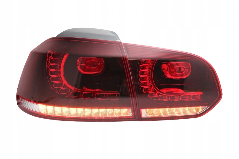 Lampy tylne LED VW Golf 6 0813 Dynamiczny sygnał