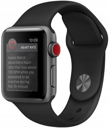apple watch series 3 gps 38mm space grey aluminium