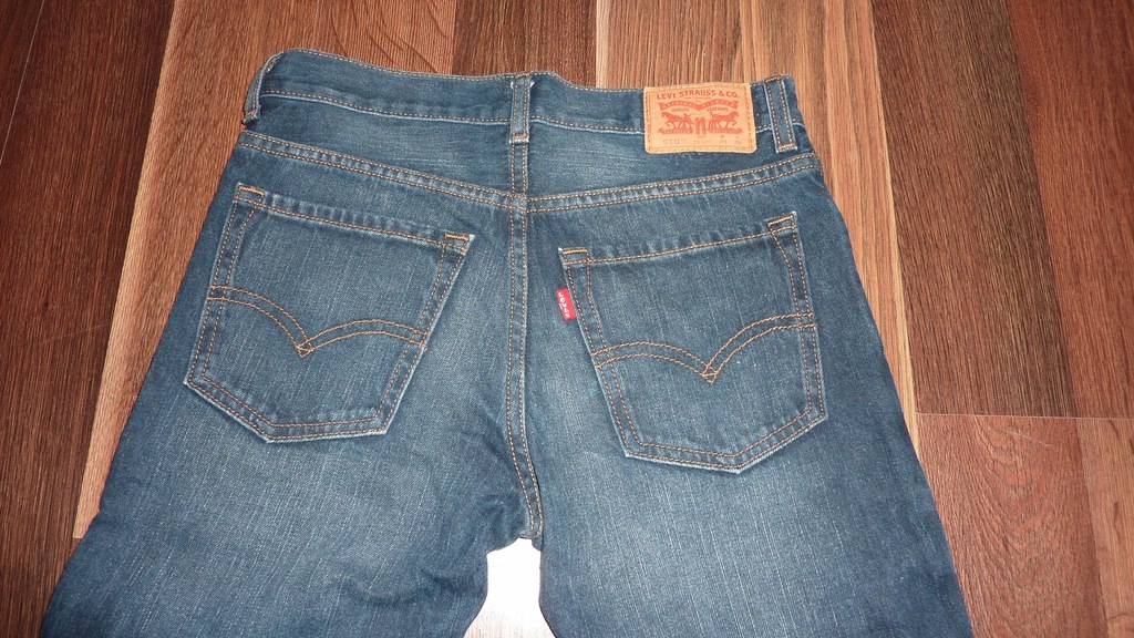 LEVI STRAUSS Spodnie jeansowe W26 L30 rozm. 164 cm