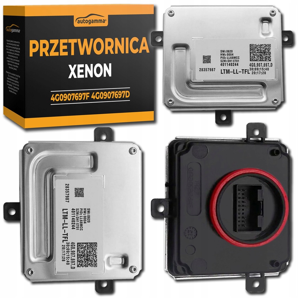 Przetwornica Xenon Moduł AUDI A1 A3 A4 A5 A6 Q3 Q5 4G0.907.697.D 4G0907697D