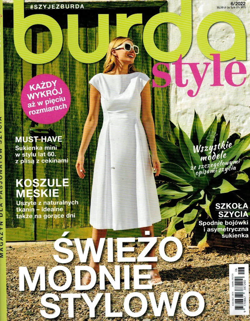 Burda style 6/2022 nierozszyta