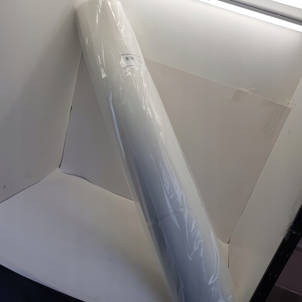 Biała sitka PVC na owady 1,2x500m