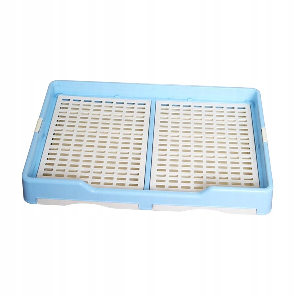 Pet Training Toilet Tray Lattice for Small Medium and Large Dogs M Blue