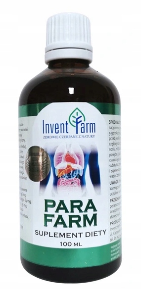 Para Farm 100 ml DYNIA PIOŁUN IMBIR LEBIODKA KOPER