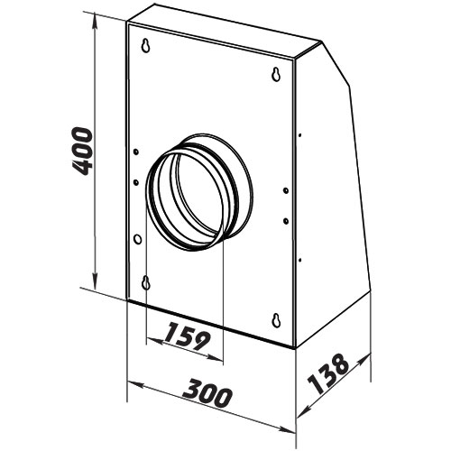 Купить Внешний радиальный вытяжной вентилятор 160 мм: отзывы, фото и ...