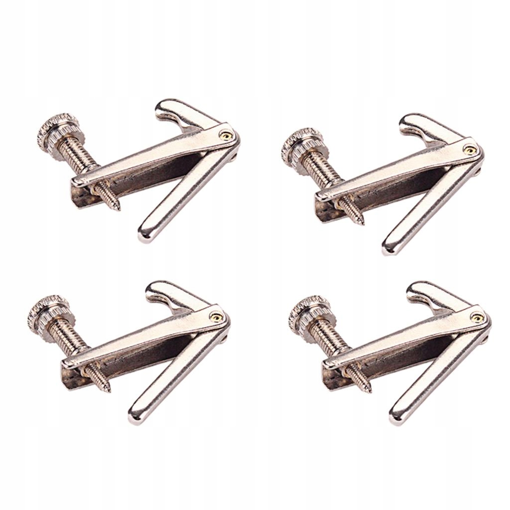 4 szt. Skrzypce fiddle fine tuner regulator struny