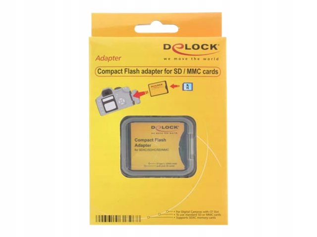 DELOCK 61796 Delock adapter karty pamięc