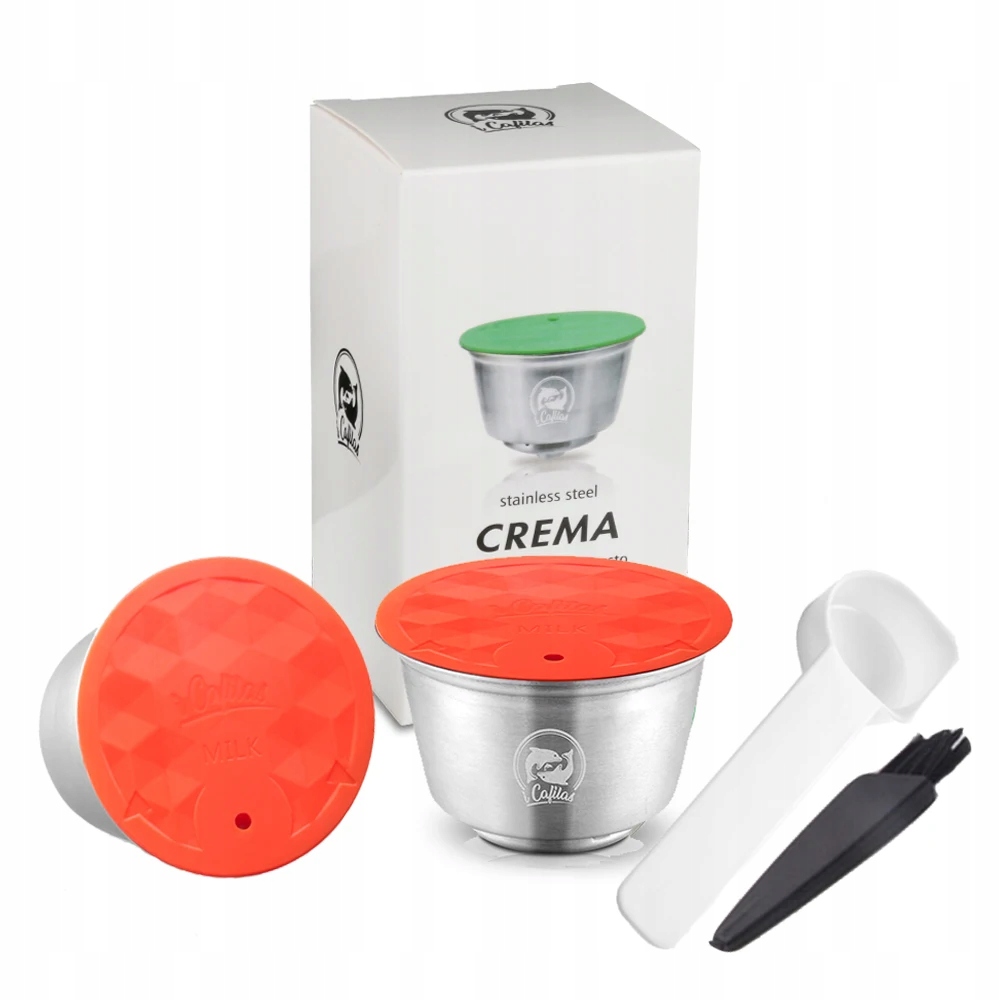 Stainless Steel Refillable Capsule Cup Compatible