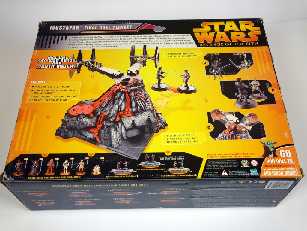 Star Wars Mustafar Final Duel Playset UNIKAT! - 8500756390