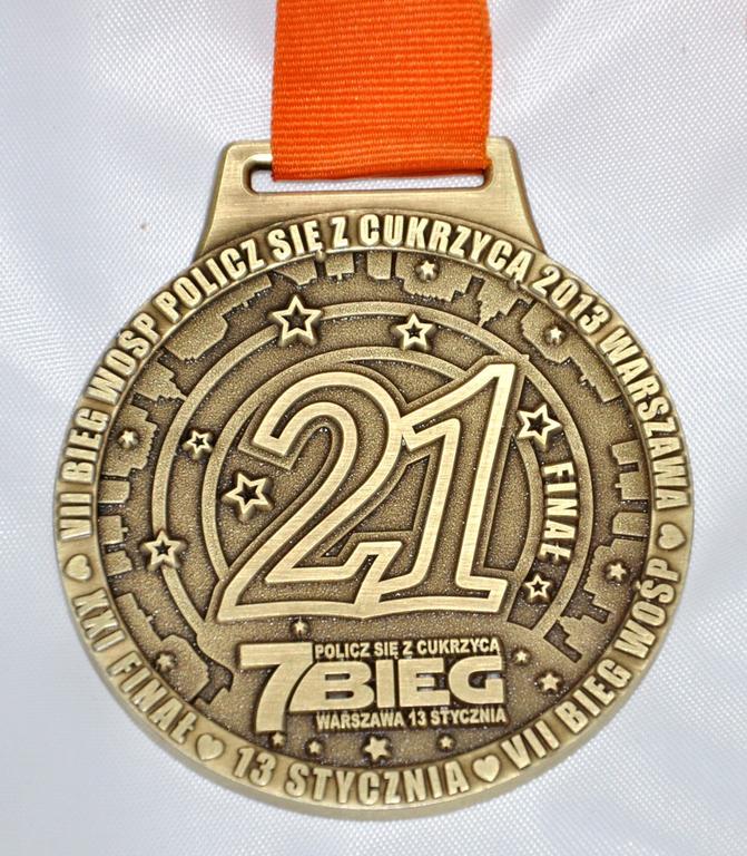 Medal 7. Biegu Policz się z cukrzycą